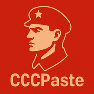 CCCPaste -Minimalist pastebin inspired by Soviet aesthetics. Share text quickly and anonymously.